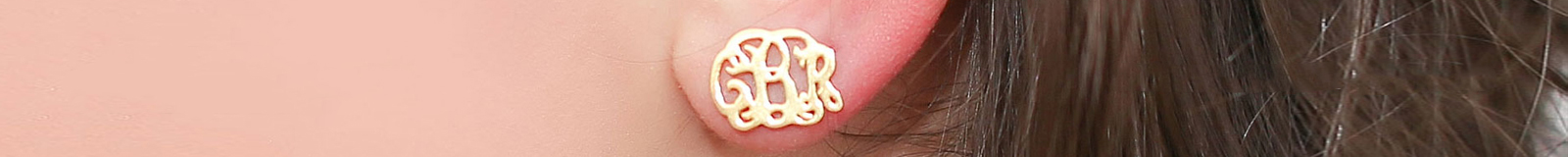 Monogram Earrings