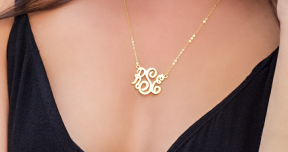 Monogram Necklaces