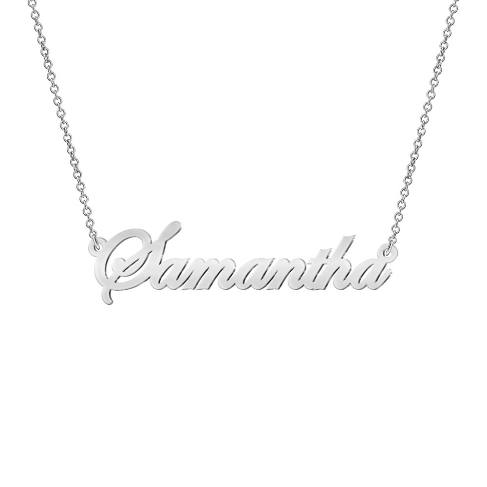 Samantha Style Name Necklace Build A Jewel